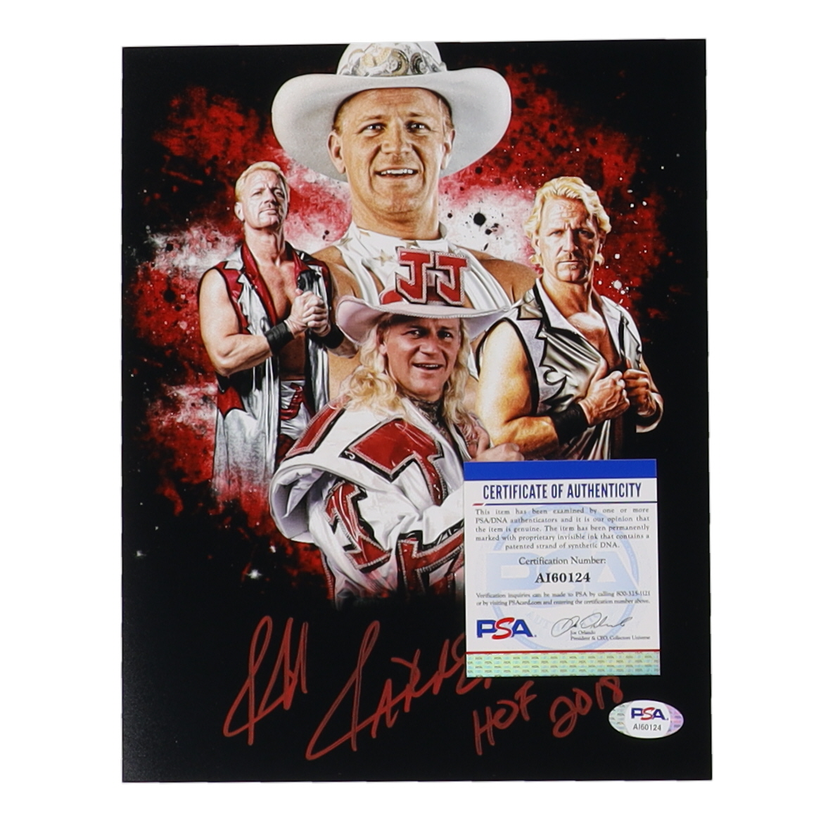 Jeff Jarrett Signed WWE 8x10 Photo Inscribed "HOF 2018" (PSA) at PristineAuction.com Jeff Jarrett Signed WWE 8x10 Photo Inscribed "HOF 2018" (PSA) at PristineAuction.com