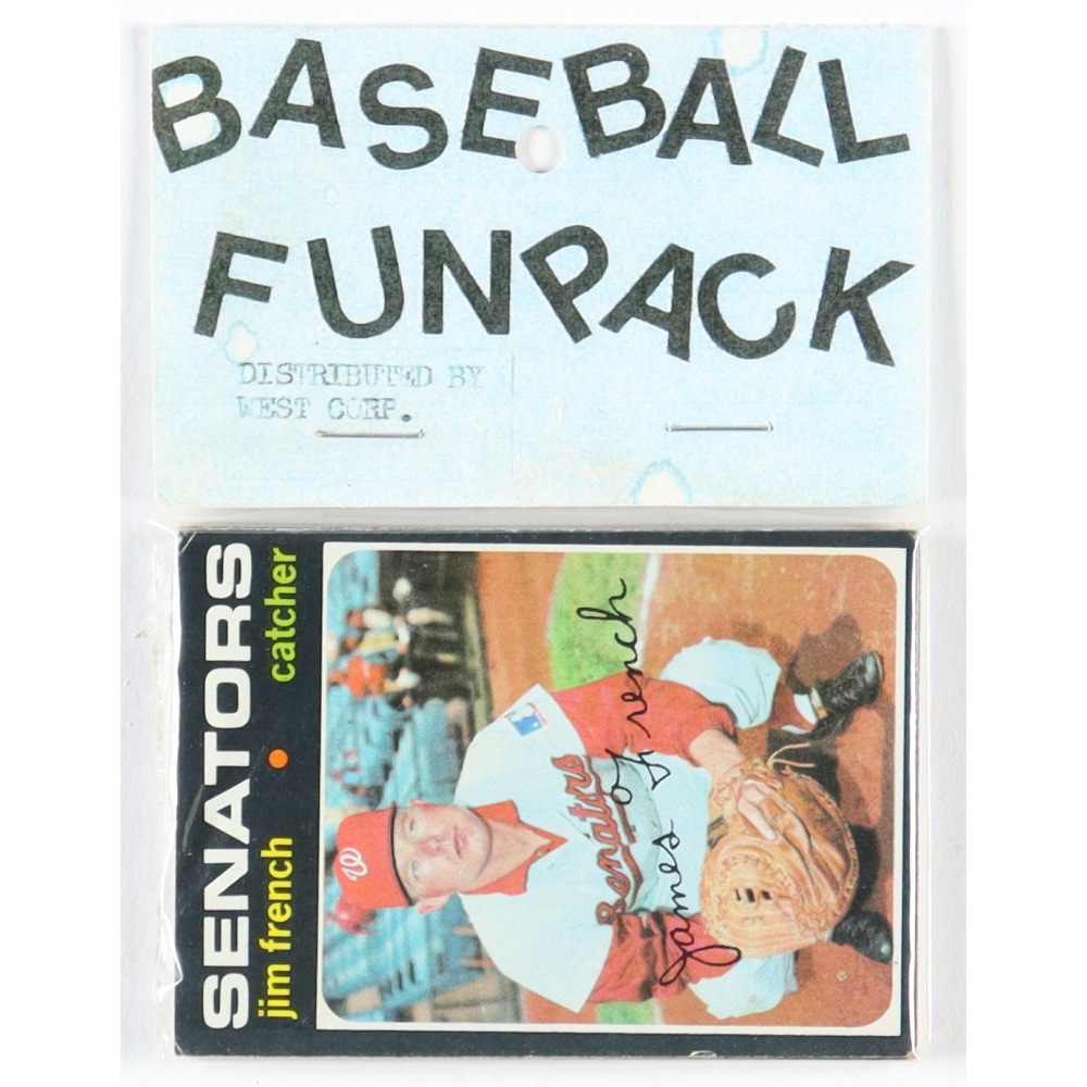 1971 Topps Baseball Fun Pack with (10) Cards | Pristine Auction