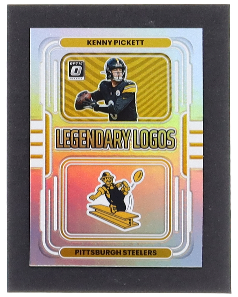 Kenny Pickett 2022 Donruss Optic Legendary Logos #1 RC at PristineAuction.com Kenny Pickett 2022 Donruss Optic Legendary Logos #1 RC at PristineAuction.com