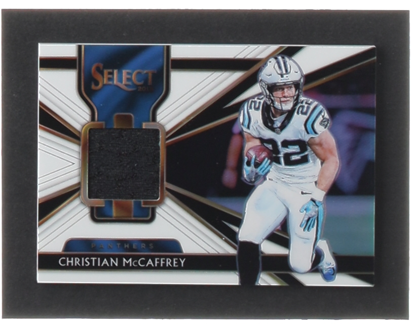 Christian McCaffrey 2018 Select Select Swatches Prizm White #55 #01/75 at PristineAuction.com Christian McCaffrey 2018 Select Select Swatches Prizm White #55 #01/75 at PristineAuction.com