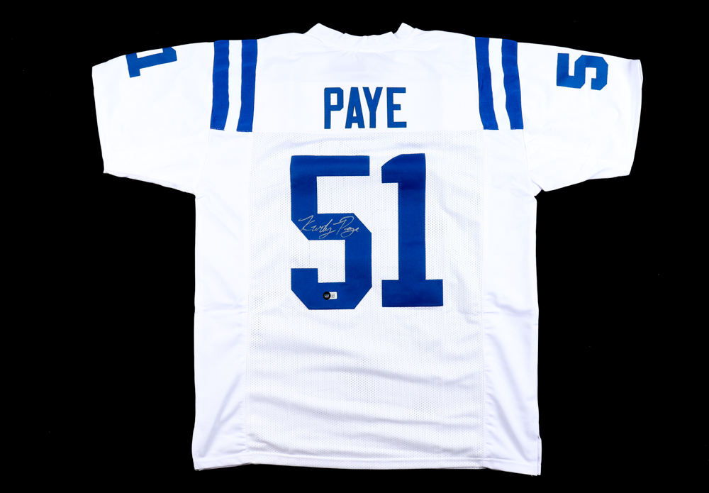 Kwity Paye Signed Jersey (Beckett) at PristineAuction.com Kwity Paye Signed Jersey (Beckett) at PristineAuction.com