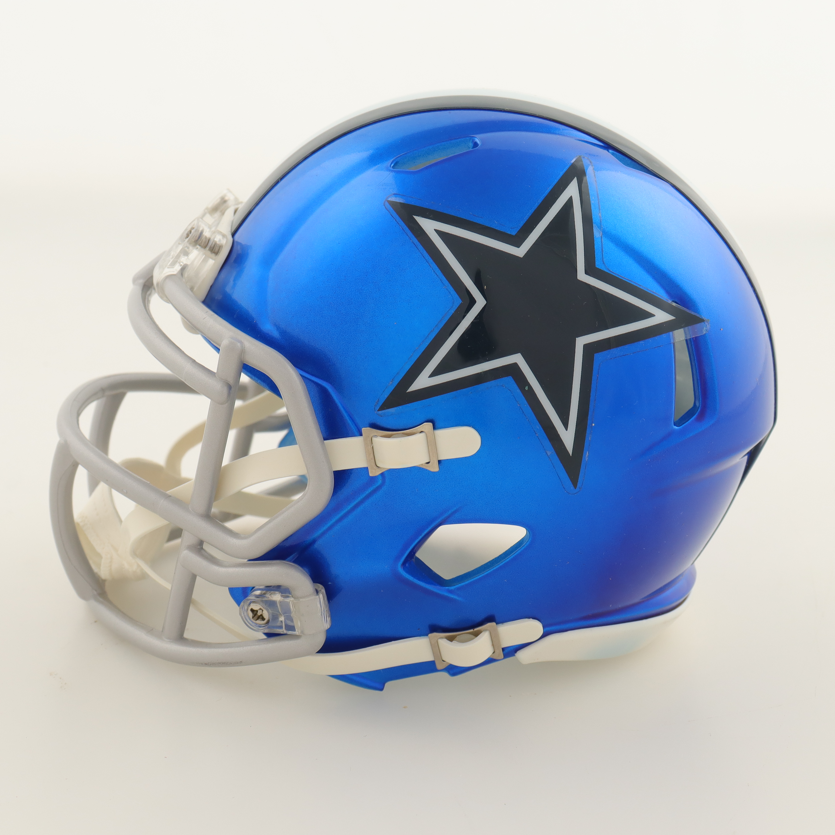 Drew Pearson Signed Cowboys Flash Alternate Speed Mini Helmet Inscribed "HOF 21" (Beckett) at PristineAuction.com Drew Pearson Signed Cowboys Flash Alternate Speed Mini Helmet Inscribed "HOF 21" (Beckett) at PristineAuction.com