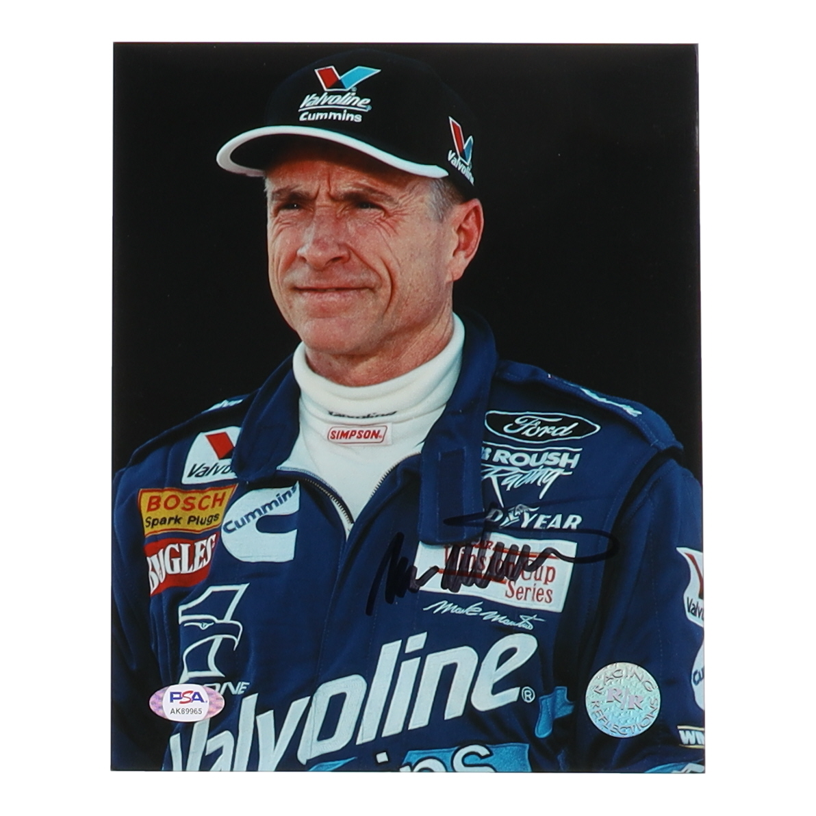 Mark Martin Signed NASCAR 8x10 Photo (Beckett) at PristineAuction.com Mark Martin Signed NASCAR 8x10 Photo (Beckett) at PristineAuction.com