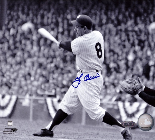 Yogi Berra Signed Yankees 8x10 Photo (Steiner) at PristineAuction.com Yogi Berra Signed Yankees 8x10 Photo (Steiner) at PristineAuction.com
