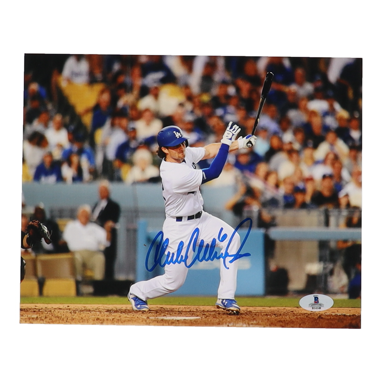 Charlie Culberson Signed Dodgers 8x10 Photo (Beckett) at PristineAuction.com Charlie Culberson Signed Dodgers 8x10 Photo (Beckett) at PristineAuction.com