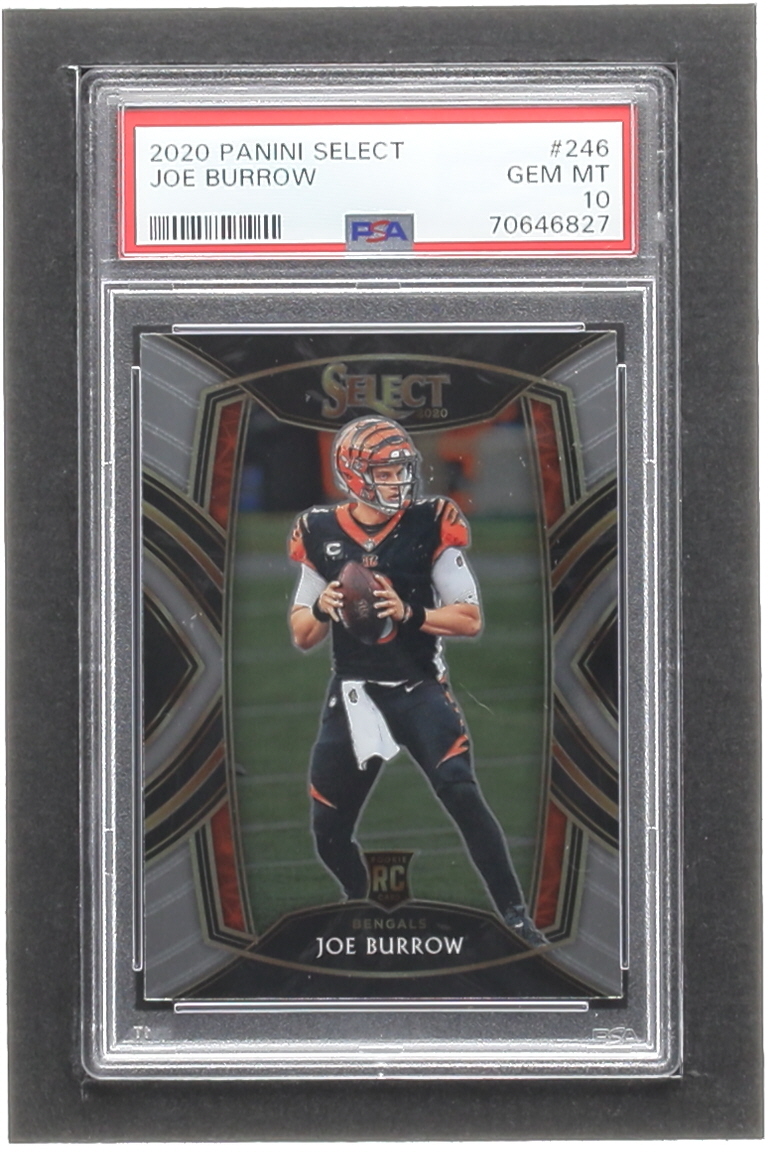 Joe Burrow 2020 Select #246 RC (PSA 10) at PristineAuction.com Joe Burrow 2020 Select #246 RC (PSA 10) at PristineAuction.com