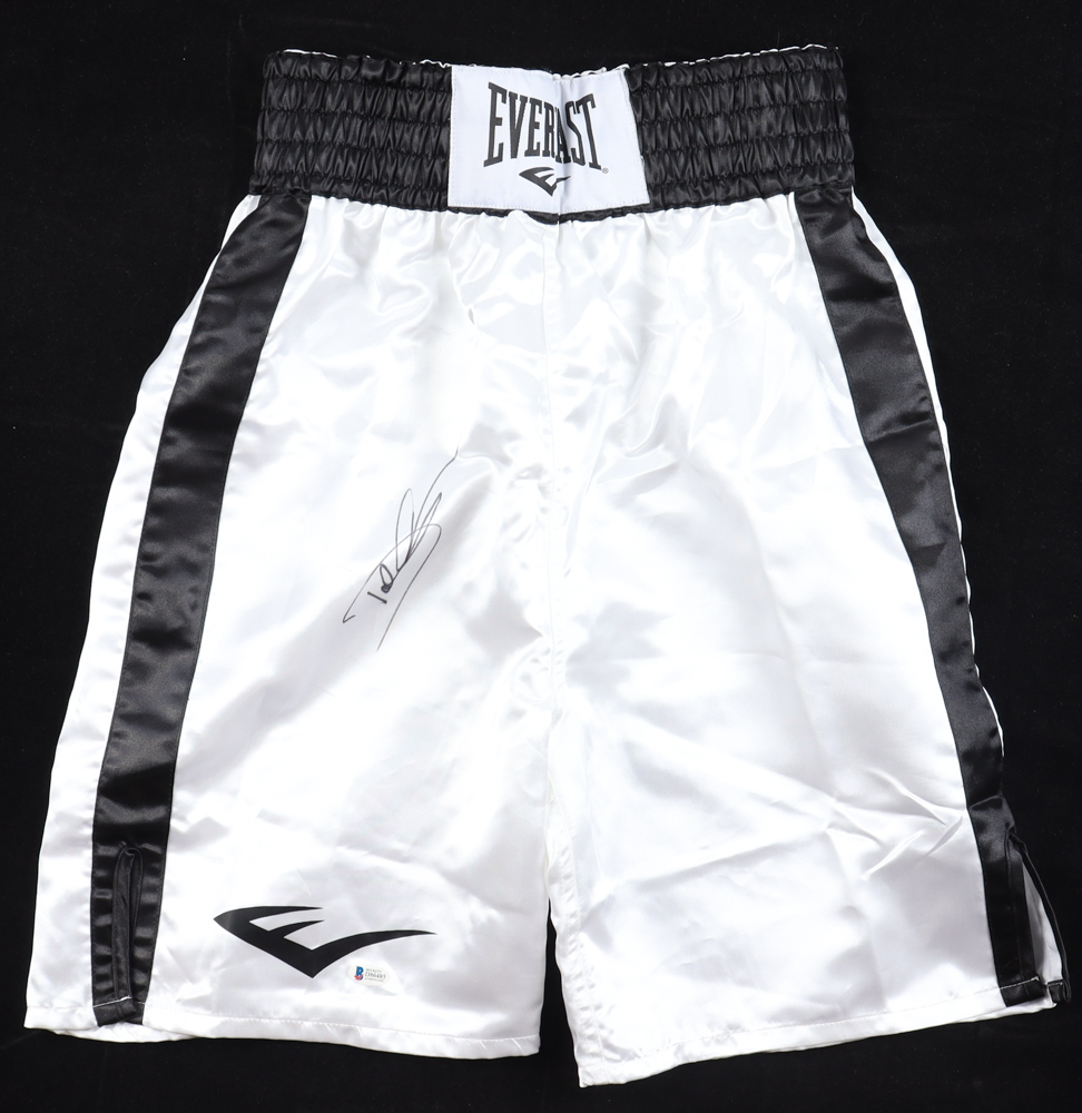 Dolph Lundgren Signed "Rocky IV" Boxing Trunks (Beckett) at PristineAuction.com Dolph Lundgren Signed "Rocky IV" Boxing Trunks (Beckett) at PristineAuction.com