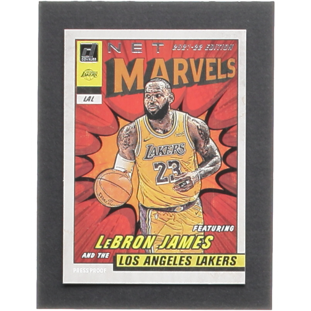 LeBron James 2021-22 Donruss Net Marvels Press Proof #2 | Pristine 