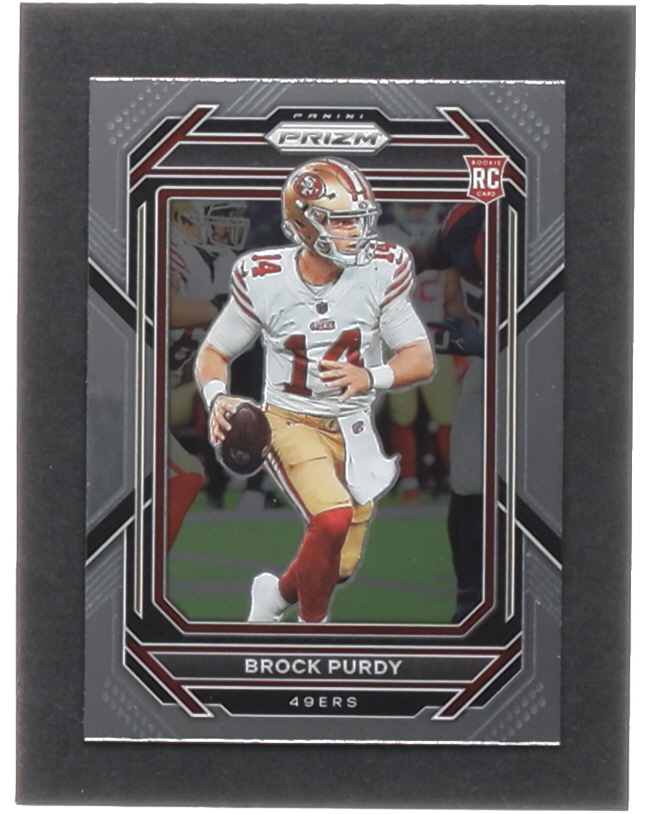 Brock Purdy 2022 Panini Prizm #353 RC at PristineAuction.com Brock Purdy 2022 Panini Prizm #353 RC at PristineAuction.com