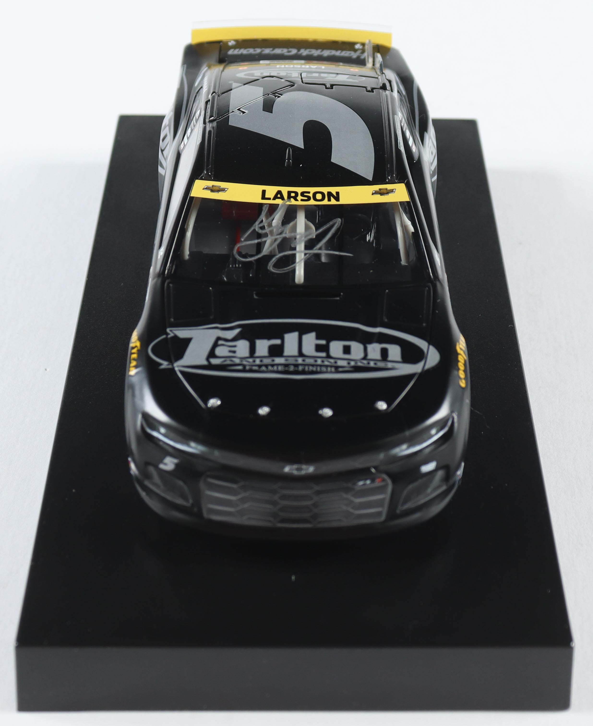 Kyle Larson Signed LE NASCAR #5 Tarlton And Son 2021 Camaro ZL1 - 1:24 Premium Diecast Car (PA) at PristineAuction.com Kyle Larson Signed LE NASCAR #5 Tarlton And Son 2021 Camaro ZL1 - 1:24 Premium Diecast Car (PA) at PristineAuction.com