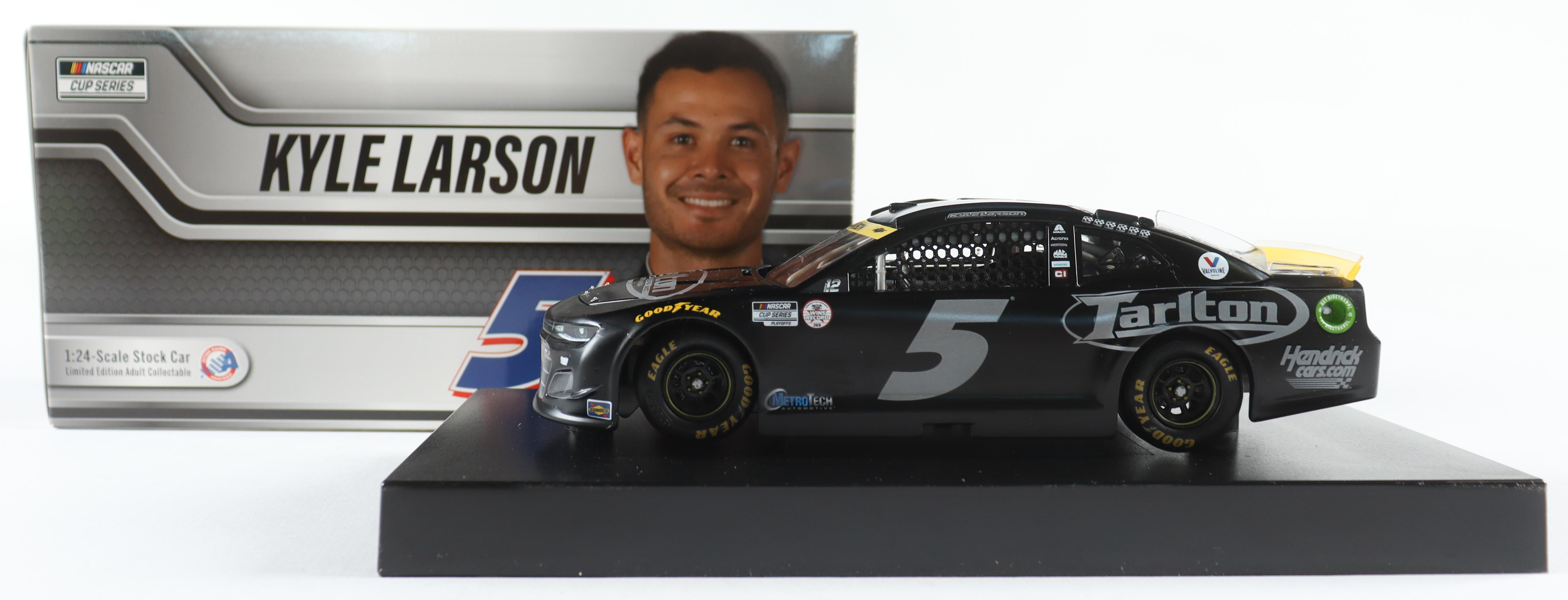Kyle Larson Signed LE NASCAR #5 Tarlton And Son 2021 Camaro ZL1 - 1:24 Premium Diecast Car (PA) at PristineAuction.com Kyle Larson Signed LE NASCAR #5 Tarlton And Son 2021 Camaro ZL1 - 1:24 Premium Diecast Car (PA) at PristineAuction.com