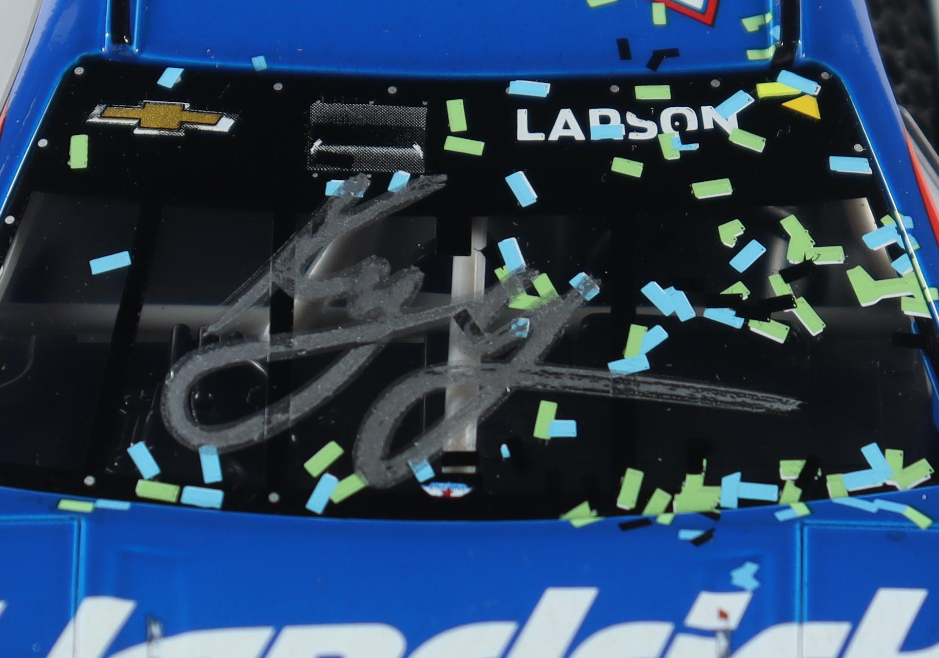 Kyle Larson Signed LE NASCAR #5 Hendrickcars.com Auto Club Win 2022 Camaro ZL1 - 1:24 Premium Diecast Car (PA) at PristineAuction.com Kyle Larson Signed LE NASCAR #5 Hendrickcars.com Auto Club Win 2022 Camaro ZL1 - 1:24 Premium Diecast Car (PA) at PristineAuction.com