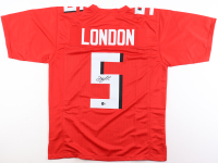 Drake London Signed Jersey (Beckett) at PristineAuction.com