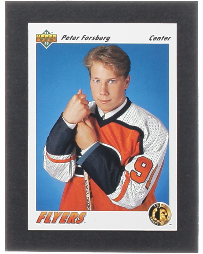 Peter Forsberg 1991-92 Upper Deck #64 RC at PristineAuction.com Peter Forsberg 1991-92 Upper Deck #64 RC at PristineAuction.com