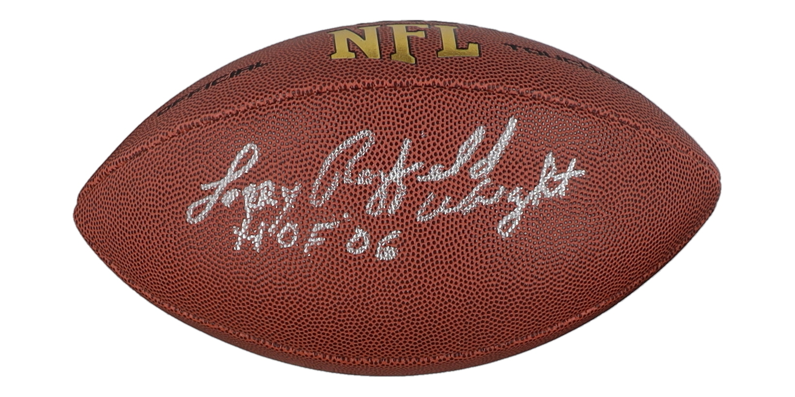 Rayfield Wright Signed NFL Football Inscribed "HOF 06" (JSA) at PristineAuction.com Rayfield Wright Signed NFL Football Inscribed "HOF 06" (JSA) at PristineAuction.com