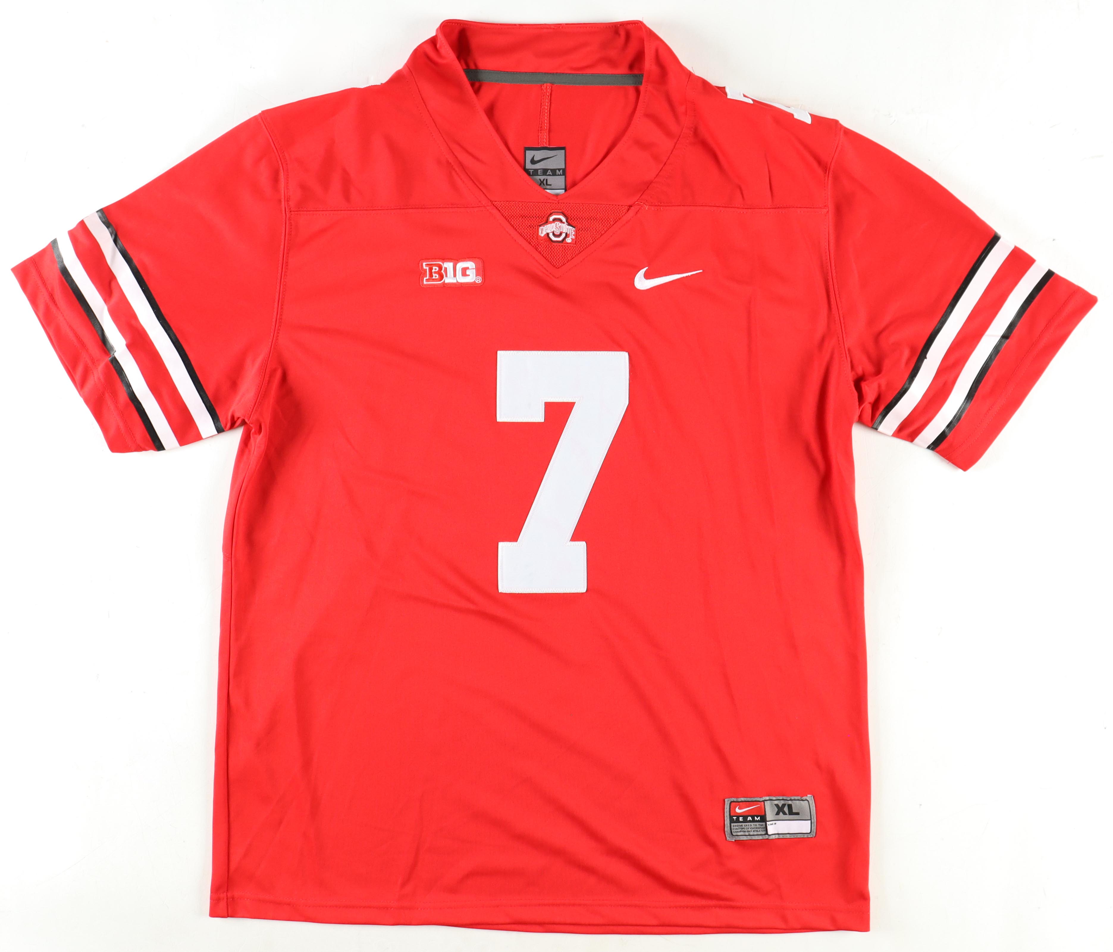 Dwayne Haskins Jr. Signed Ohio State Buckeyes Jersey Inscribed "Go Bucks!" & "O-H-I-O" (JSA) at PristineAuction.com Dwayne Haskins Jr. Signed Ohio State Buckeyes Jersey Inscribed "Go Bucks!" & "O-H-I-O" (JSA) at PristineAuction.com
