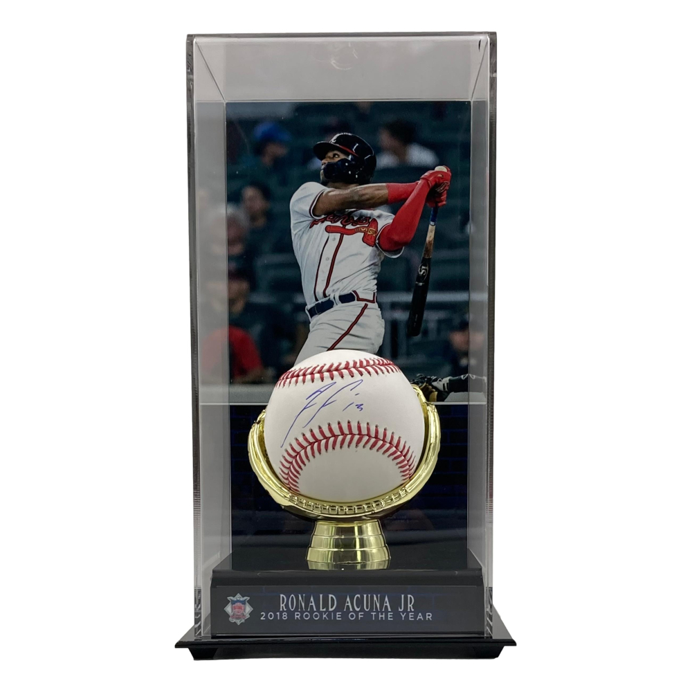 Maillot Fusion Ronald Acuna Jr jeu occasion patch Braves baseball