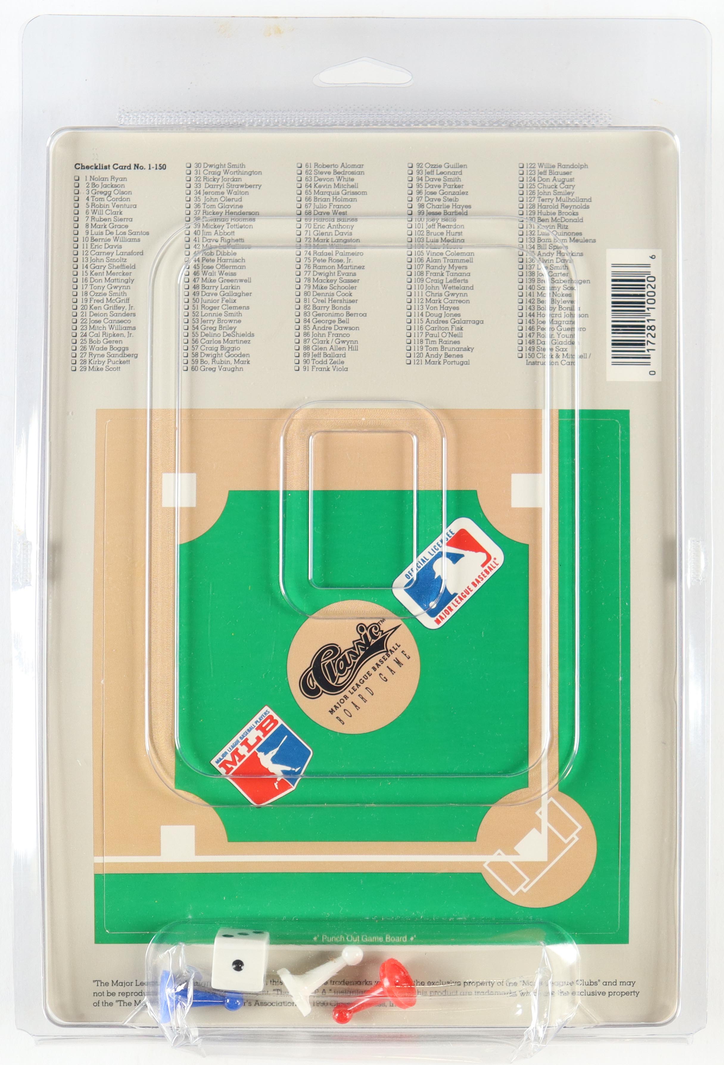 1990 MLB Baseball Trivia Board Game Travel Edition With (150) Trivia Cards & Original Packaging at PristineAuction.com 1990 MLB Baseball Trivia Board Game Travel Edition With (150) Trivia Cards & Original Packaging at PristineAuction.com