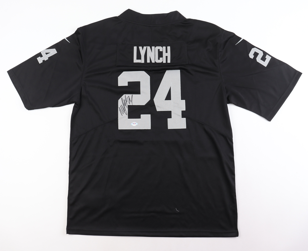 Marshawn Lynch Signed Jersey (PSA) at PristineAuction.com Marshawn Lynch Signed Jersey (PSA) at PristineAuction.com