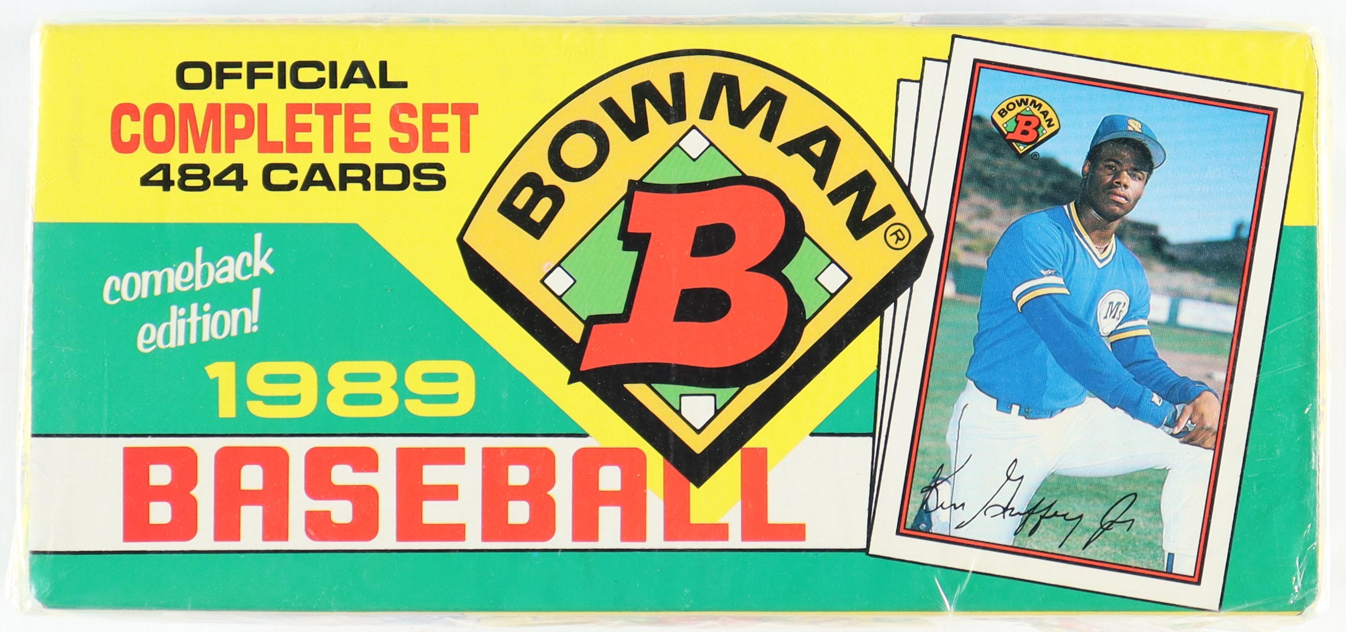 1989 Bowman Baseball Factory Set with (484) Cards at PristineAuction.com 1989 Bowman Baseball Factory Set with (484) Cards at PristineAuction.com
