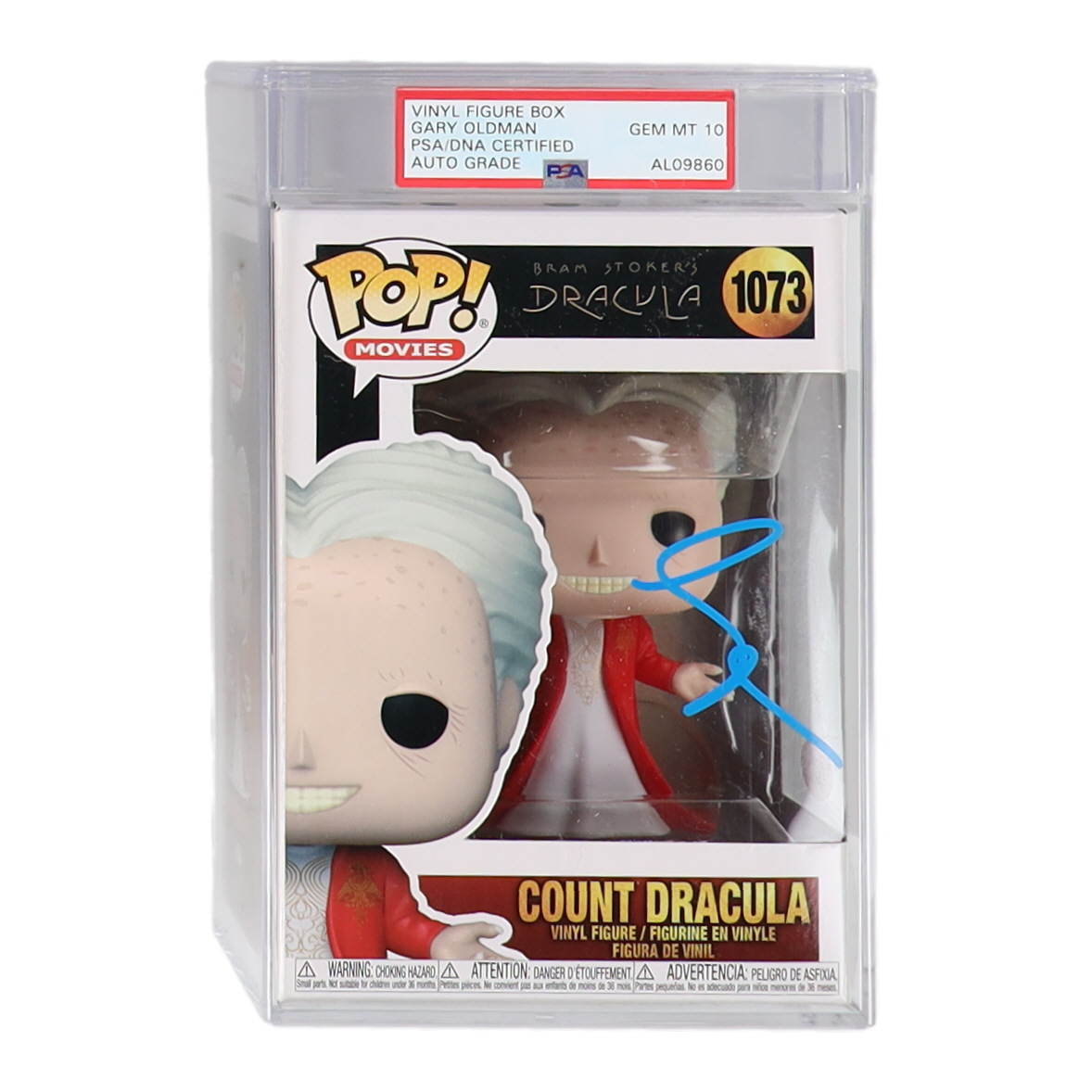 Gary Oldman Signed "Bram Stokers's Dracula" #1073 Count Dracula Funko Pop! Vinyl Figure (PSA | Autograph Graded PSA 10) at PristineAuction.com Gary Oldman Signed "Bram Stokers's Dracula" #1073 Count Dracula Funko Pop! Vinyl Figure (PSA | Autograph Graded PSA 10) at PristineAuction.com