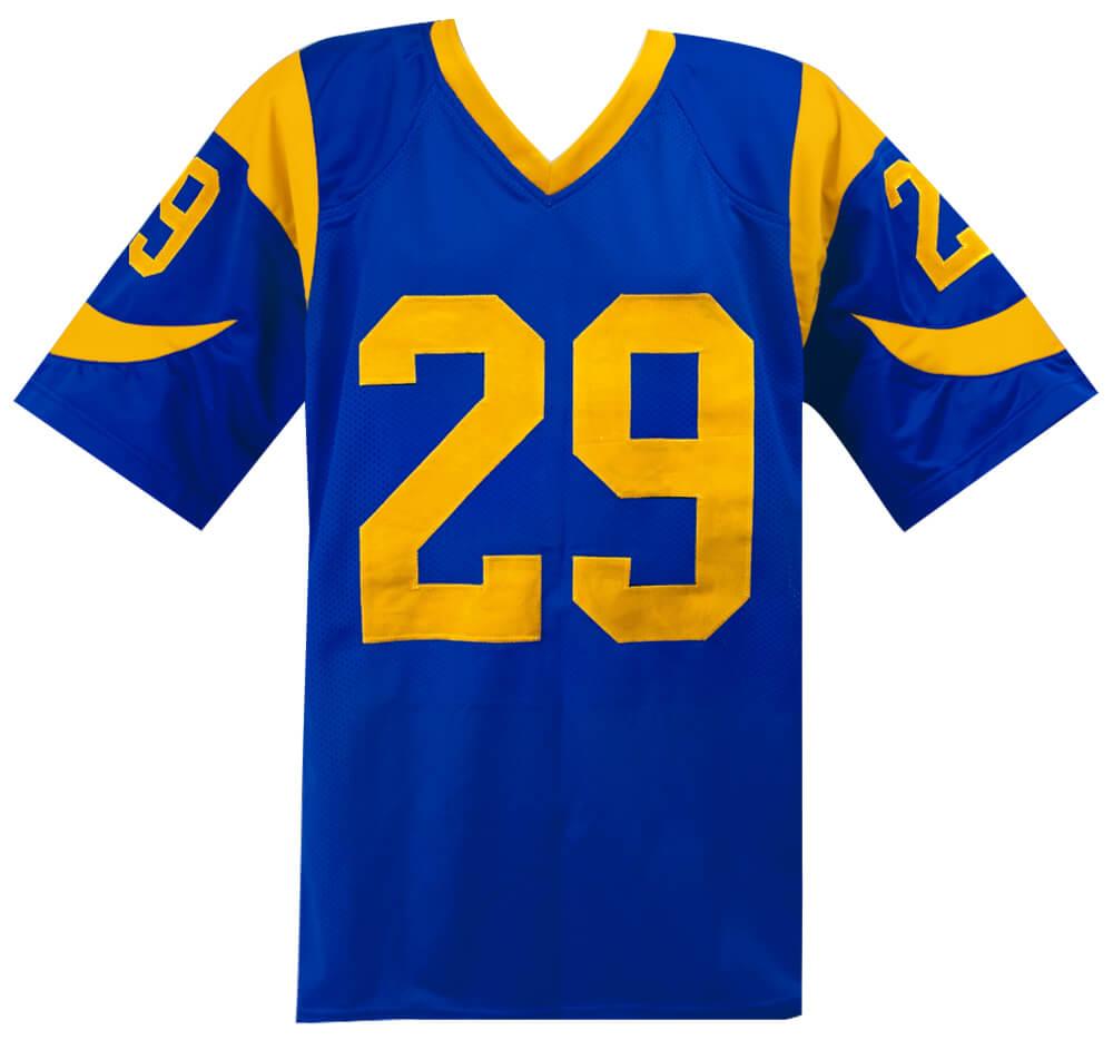Eric Dickerson Signed Jersey Inscribed "HOF 99" (Schwartz) at PristineAuction.com Eric Dickerson Signed Jersey Inscribed "HOF 99" (Schwartz) at PristineAuction.com