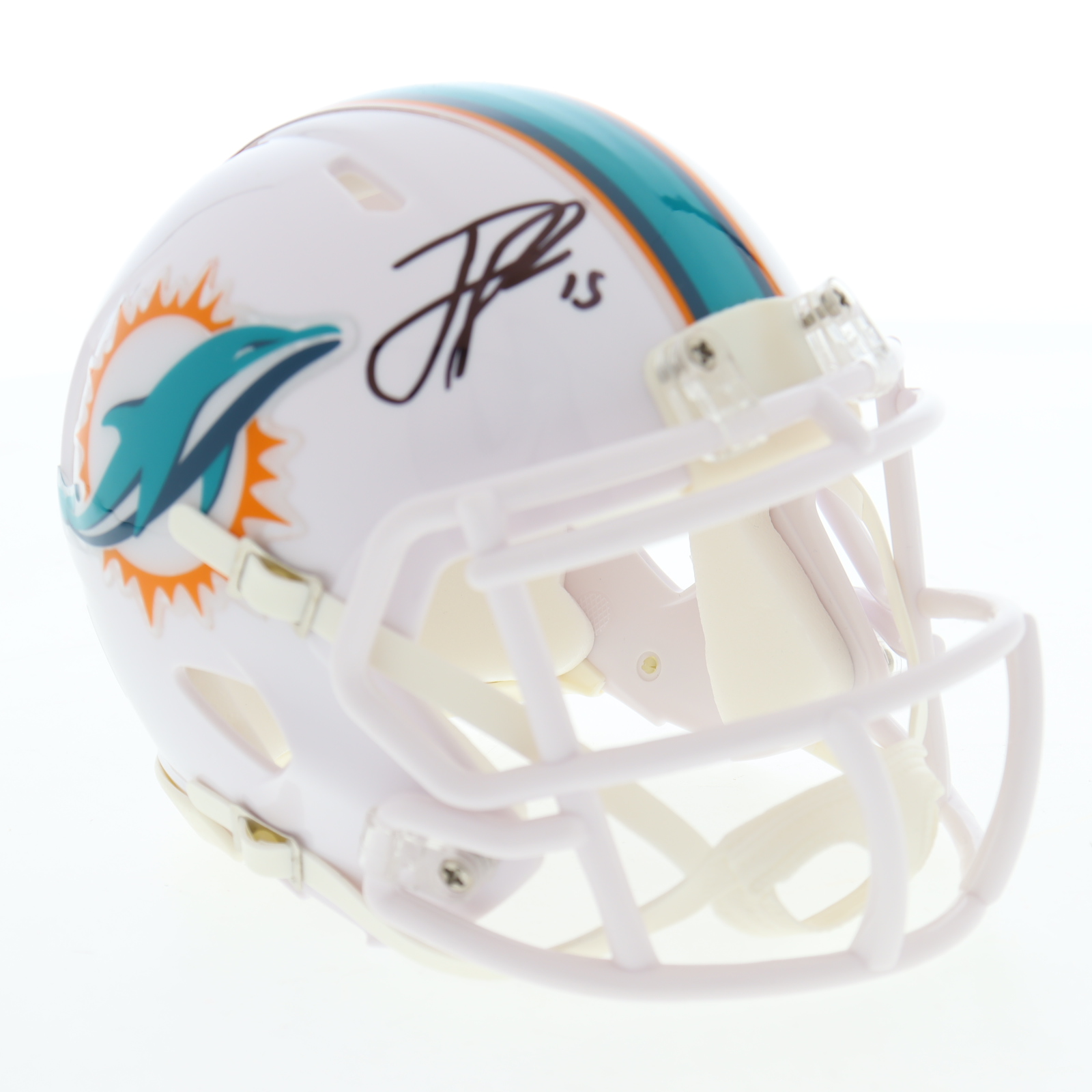 Jaelan Phillips Signed Dolphins Speed Mini Helmet (Beckett) at PristineAuction.com Jaelan Phillips Signed Dolphins Speed Mini Helmet (Beckett) at PristineAuction.com