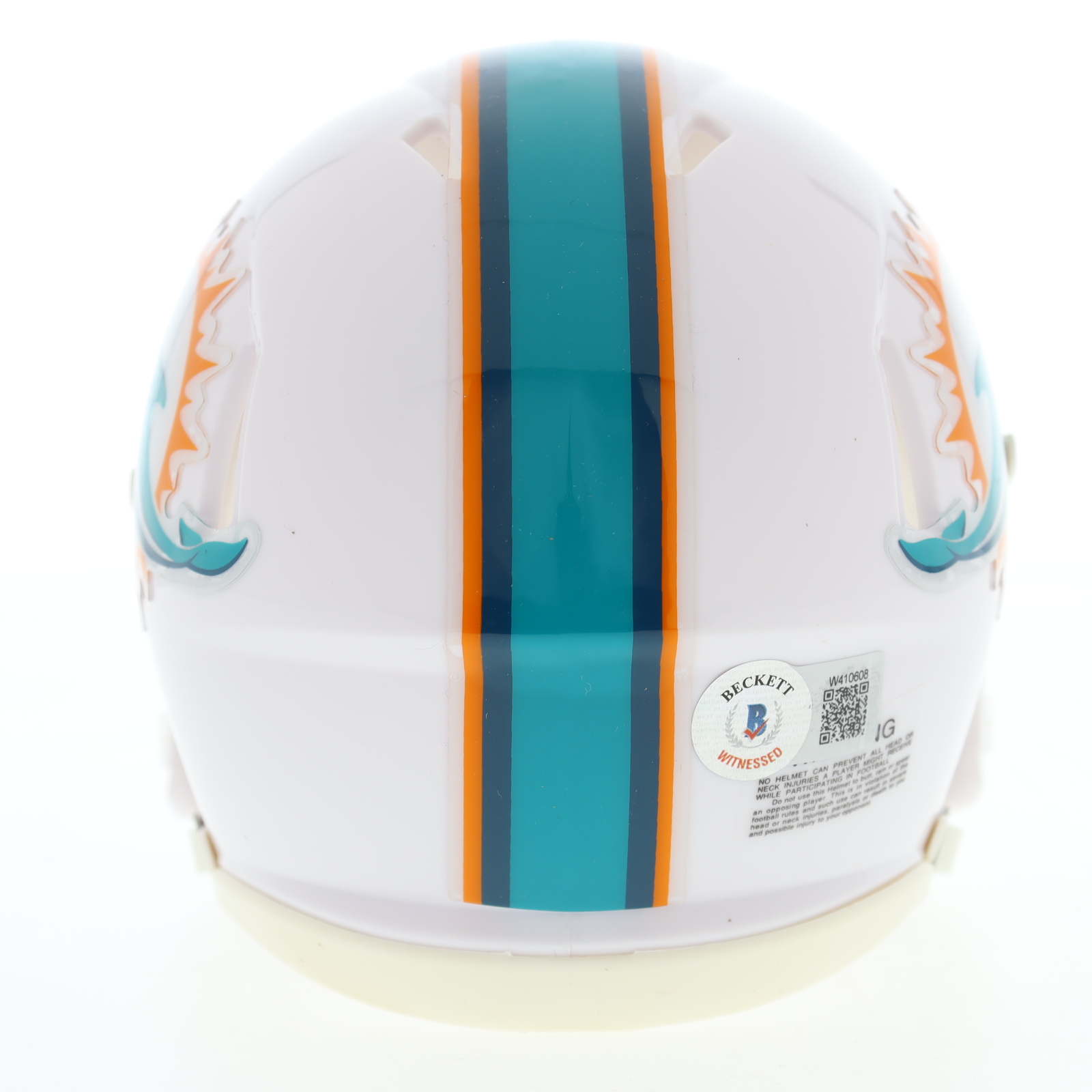 Jaelan Phillips Signed Dolphins Speed Mini Helmet (Beckett) at PristineAuction.com Jaelan Phillips Signed Dolphins Speed Mini Helmet (Beckett) at PristineAuction.com
