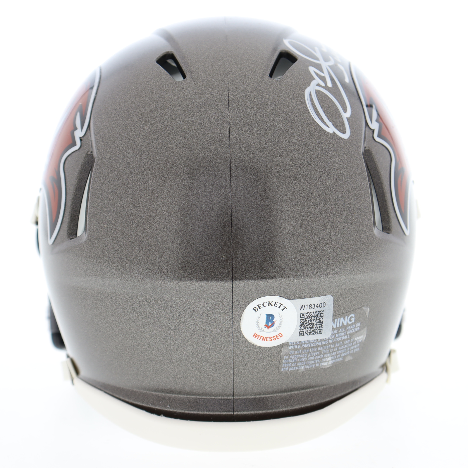 Mike Alstott Signed Buccaneers Speed Mini Helmet (Beckett) at PristineAuction.com Mike Alstott Signed Buccaneers Speed Mini Helmet (Beckett) at PristineAuction.com