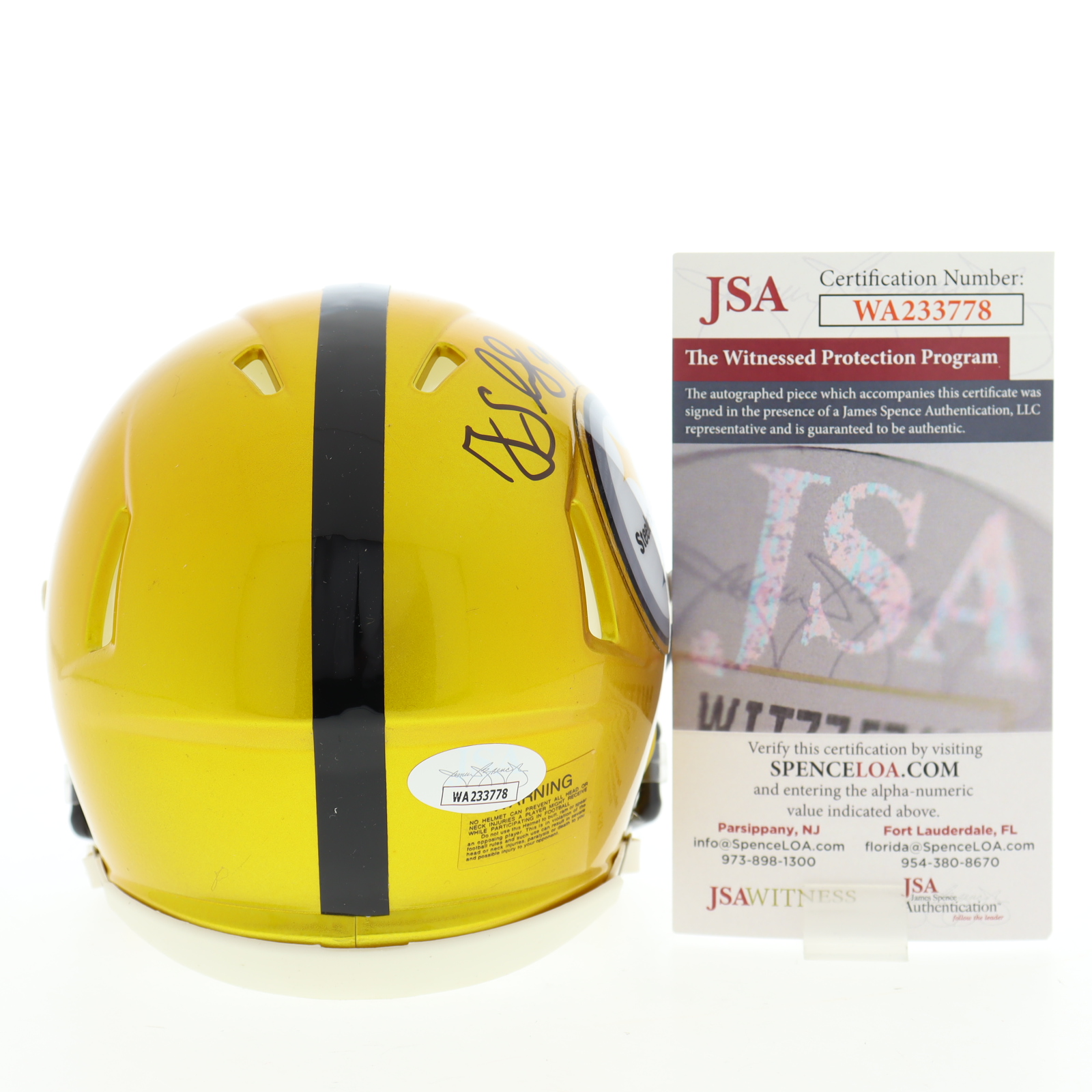 Greg Lloyd Signed Steelers Flash Alternate Speed Mini Helmet (JSA) at PristineAuction.com Greg Lloyd Signed Steelers Flash Alternate Speed Mini Helmet (JSA) at PristineAuction.com