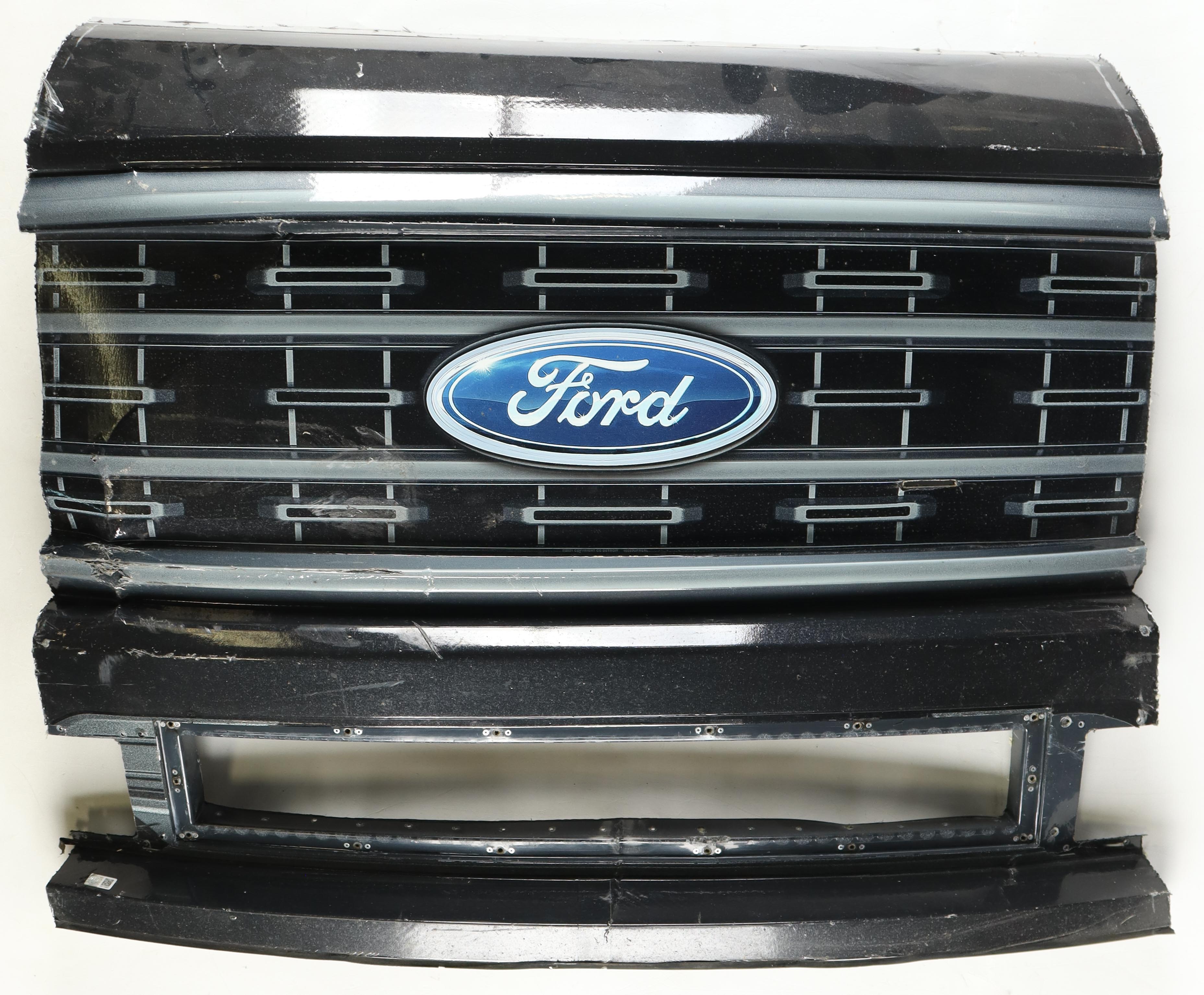 Hailie Deegan Race Used NASCAR Ford Front Bumper Sheet Metal (Deegan COA) at PristineAuction.com Hailie Deegan Race Used NASCAR Ford Front Bumper Sheet Metal (Deegan COA) at PristineAuction.com