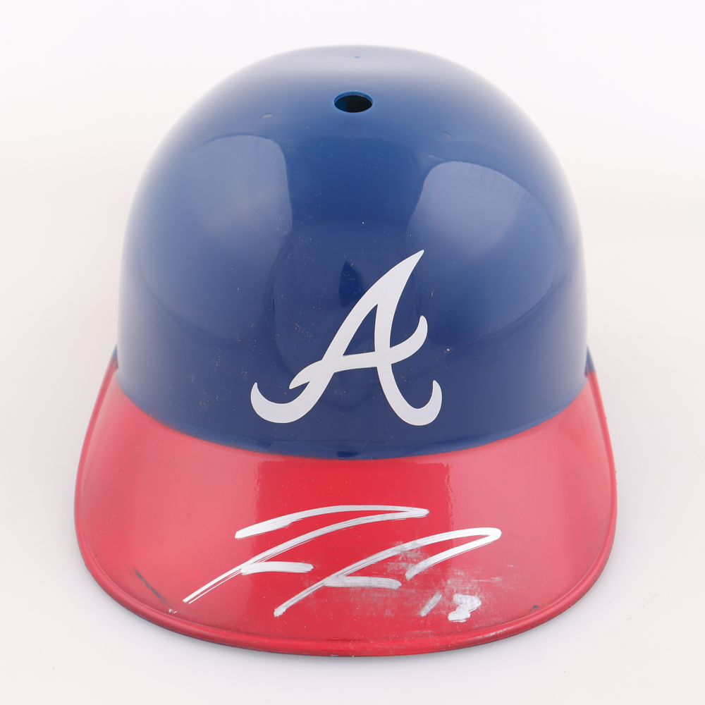 Ronald Acuna Jr. Signed Braves Full-Size Batting Helmet (Beckett) at PristineAuction.com Ronald Acuna Jr. Signed Braves Full-Size Batting Helmet (Beckett) at PristineAuction.com