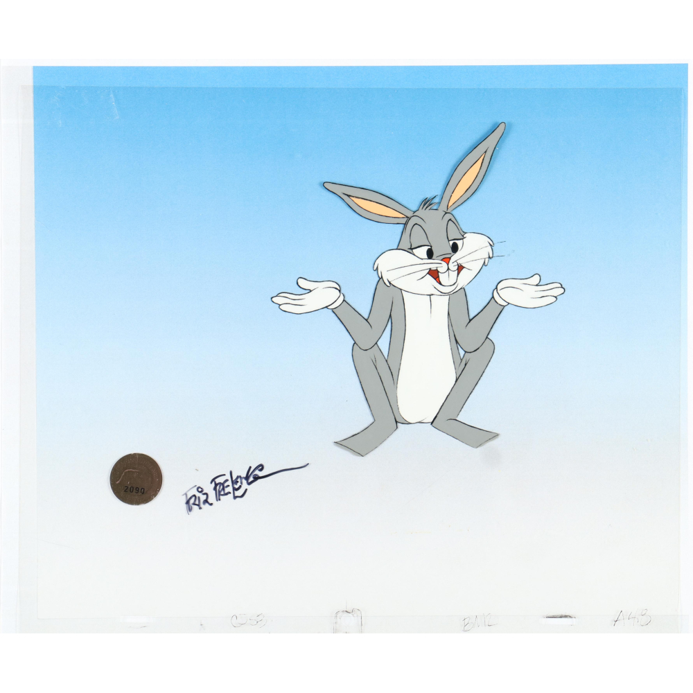 Friz Freleng Signed 1980's 10x12 Bugs Bunny Animation Cel (PA & FFE ...