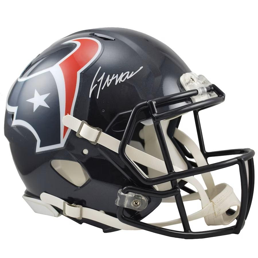 C. J. Stroud Signed Texans Full-Size Authentic On-Field Speed Helmet (Fanatics) at PristineAuction.com C. J. Stroud Signed Texans Full-Size Authentic On-Field Speed Helmet (Fanatics) at PristineAuction.com