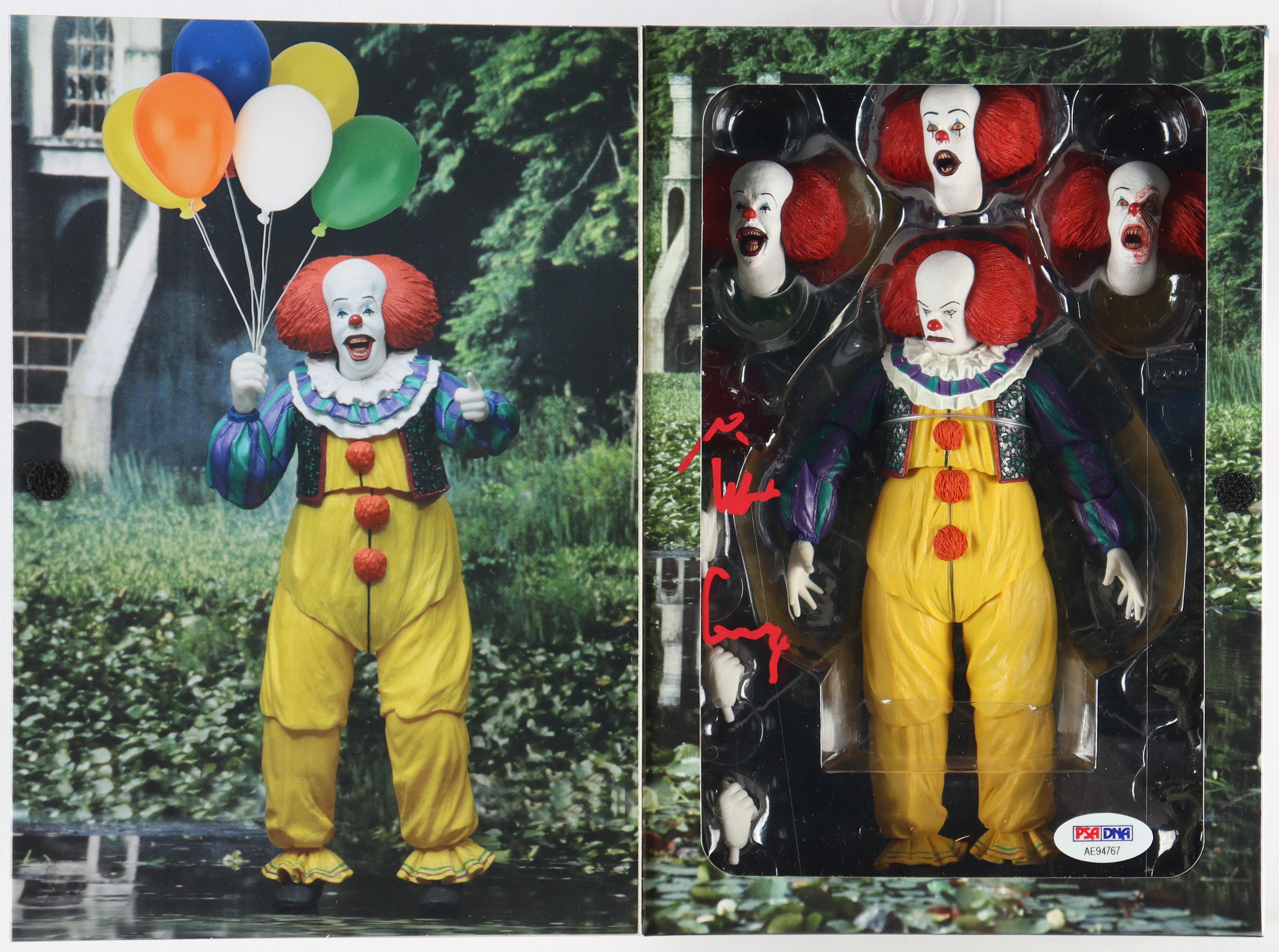 Tim Curry Signed Stephen King's "IT" The Movie Action Figure (PSA) at PristineAuction.com Tim Curry Signed Stephen King's "IT" The Movie Action Figure (PSA) at PristineAuction.com