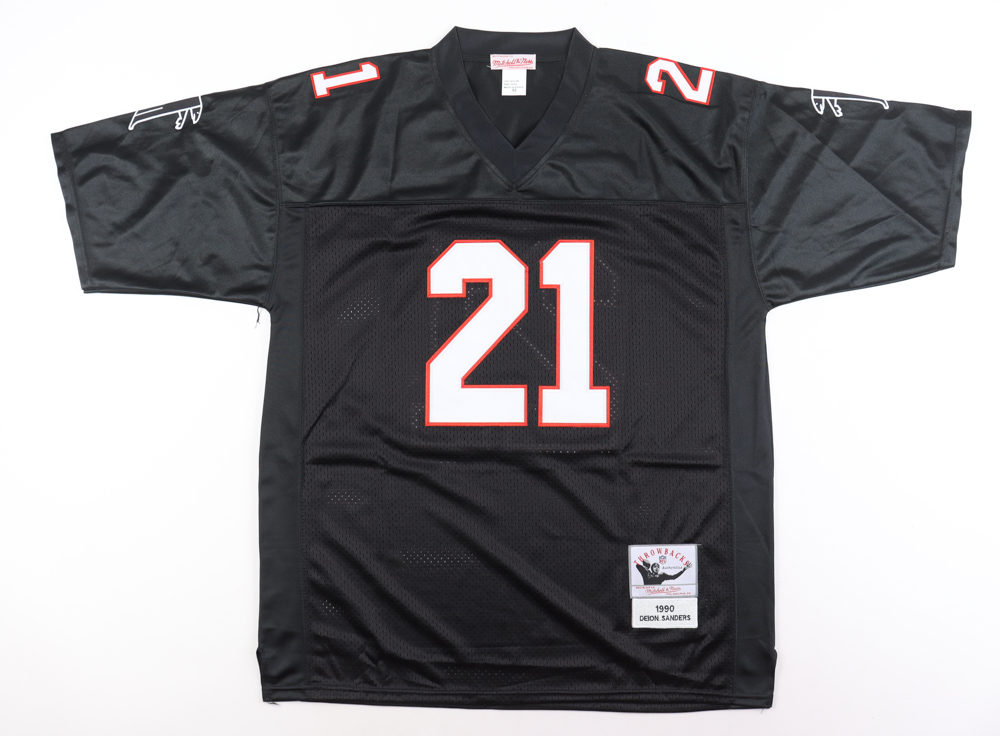 Deion Sanders Signed Jersey (PSA) at PristineAuction.com Deion Sanders Signed Jersey (PSA) at PristineAuction.com