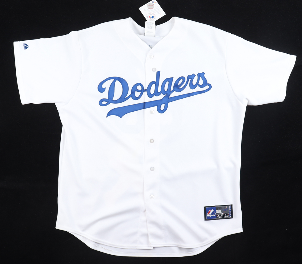 Yasiel Puig Signed Hand Painted Dodgers Jersey (Panini) at PristineAuction.com Yasiel Puig Signed Hand Painted Dodgers Jersey (Panini) at PristineAuction.com