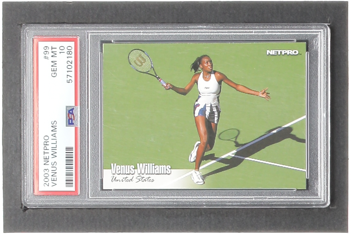Venus Williams 2003 NetPro #99 SP (PSA 10) at PristineAuction.com Venus Williams 2003 NetPro #99 SP (PSA 10) at PristineAuction.com