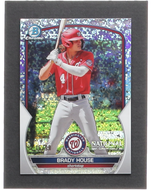 Brady House 2023 Bowman Chrome National Convention Sparkle Refractors #MLB50 #15/99 at PristineAuction.com Brady House 2023 Bowman Chrome National Convention Sparkle Refractors #MLB50 #15/99 at PristineAuction.com