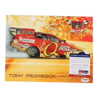 Tony Pedregon 8x10 Flyer (PSA) at PristineAuction.com