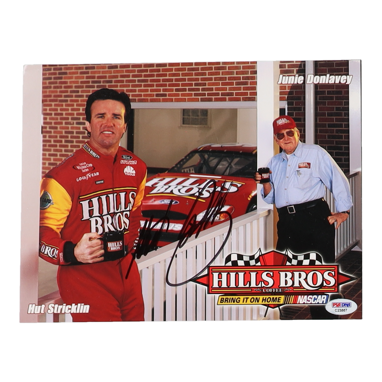Hut Stricklin Signed NASCAR 8x10 Photo (PSA) at PristineAuction.com Hut Stricklin Signed NASCAR 8x10 Photo (PSA) at PristineAuction.com