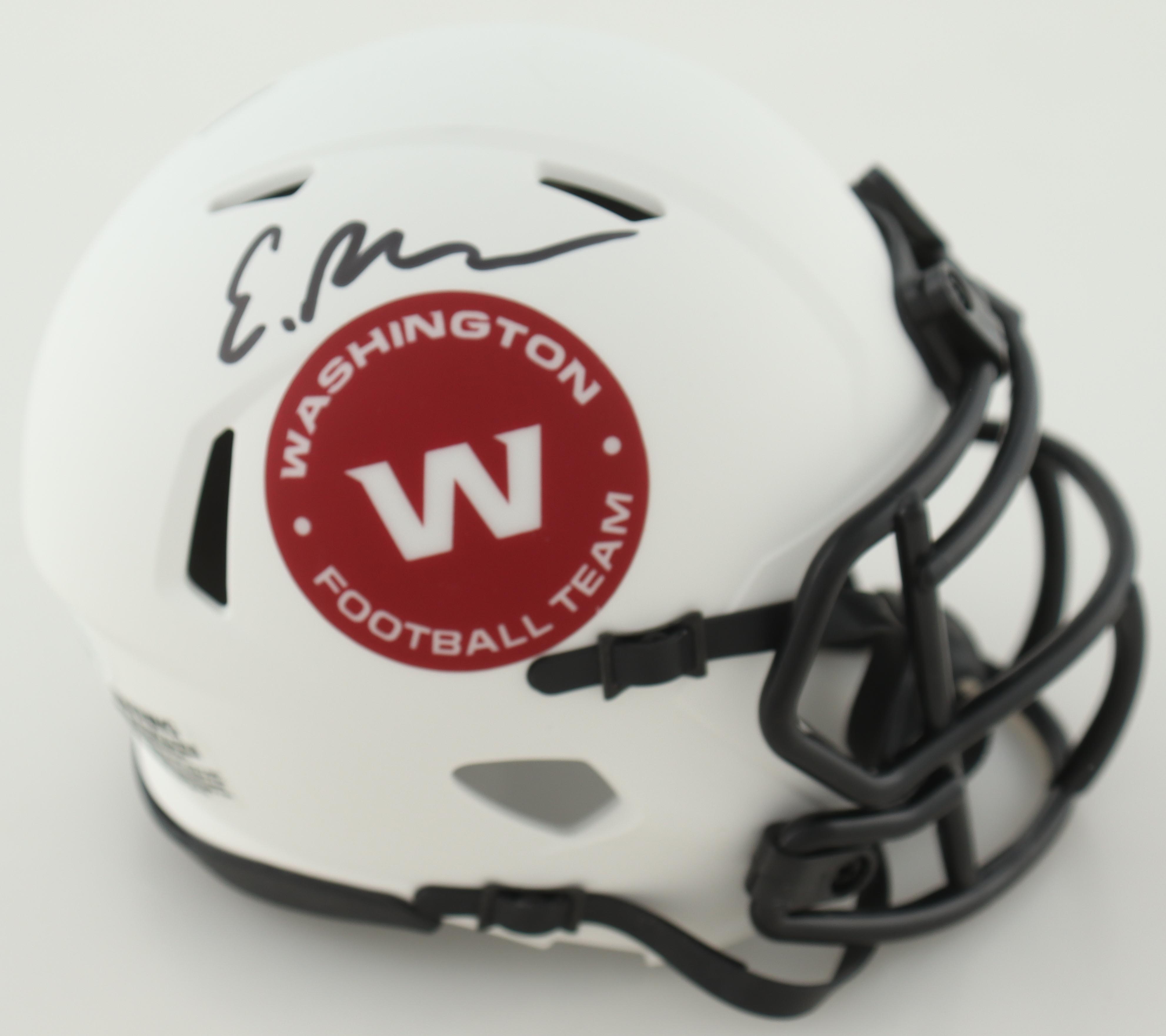 Emmanuel Forbes Jr. Signed Washington Lunar Eclipse Alternate Speed Mini Helmet (JSA) at PristineAuction.com Emmanuel Forbes Jr. Signed Washington Lunar Eclipse Alternate Speed Mini Helmet (JSA) at PristineAuction.com