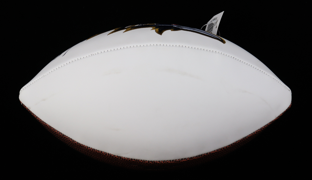 Ray Lewis Signed Ravens Logo Football (Beckett) at PristineAuction.com Ray Lewis Signed Ravens Logo Football (Beckett) at PristineAuction.com
