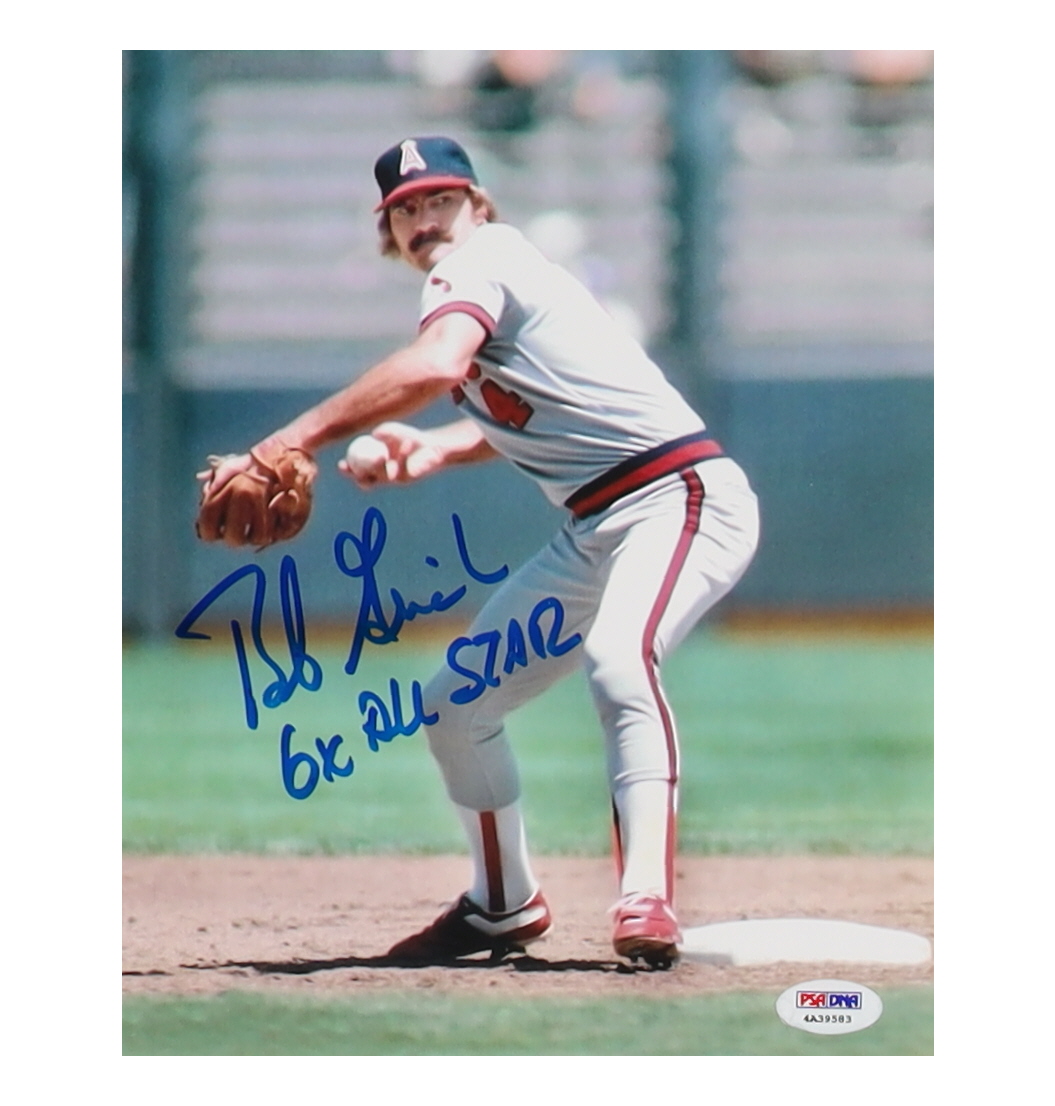Bobby Grich Signed Angels 8x10 Photo Inscribed "6x All Star" (PSA) at PristineAuction.com Bobby Grich Signed Angels 8x10 Photo Inscribed "6x All Star" (PSA) at PristineAuction.com
