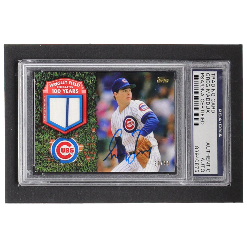 TOPPS Luminaries GREG MADDUX 5シリ 直筆サイン
