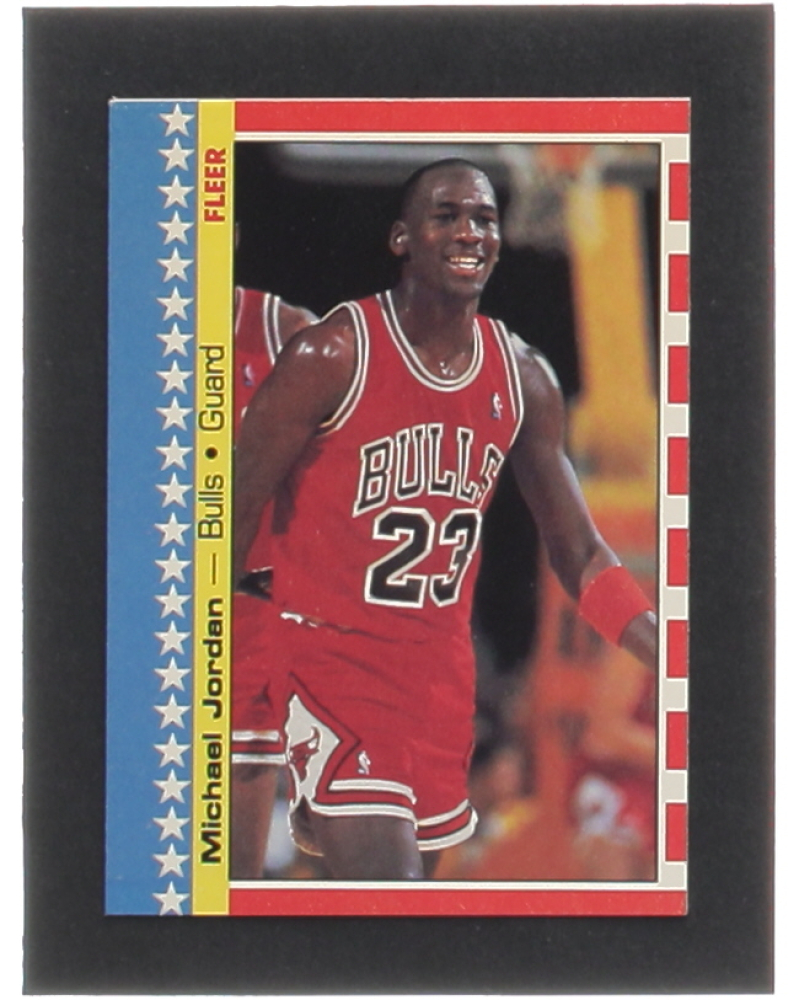 michael jordan 87 fleer sticker