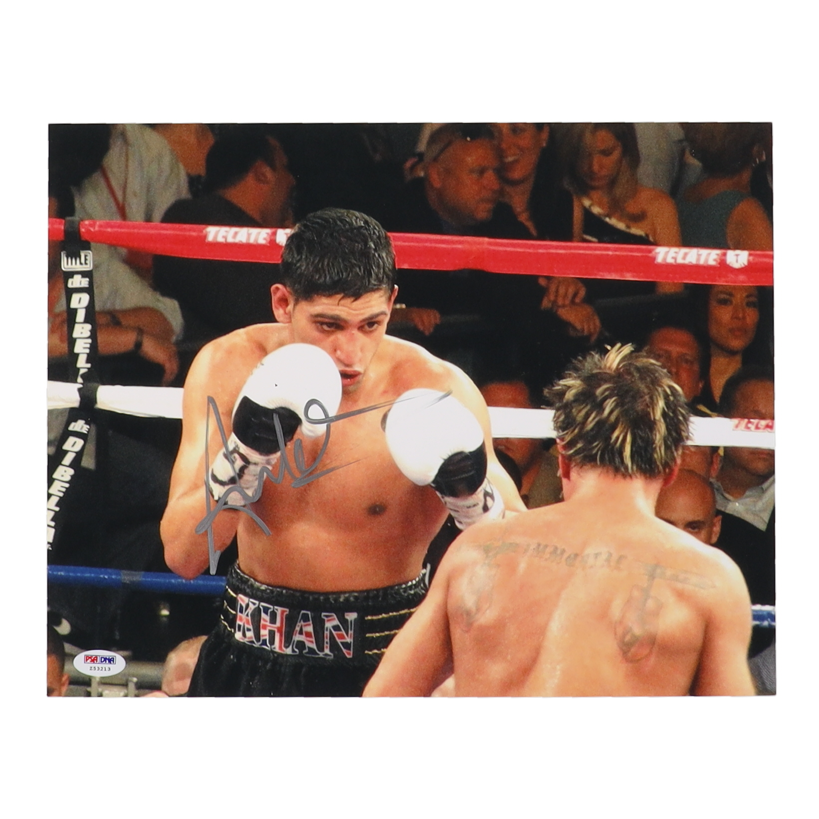 Amir Khan Signed 11x14 Photo (Beckett) at PristineAuction.com Amir Khan Signed 11x14 Photo (Beckett) at PristineAuction.com