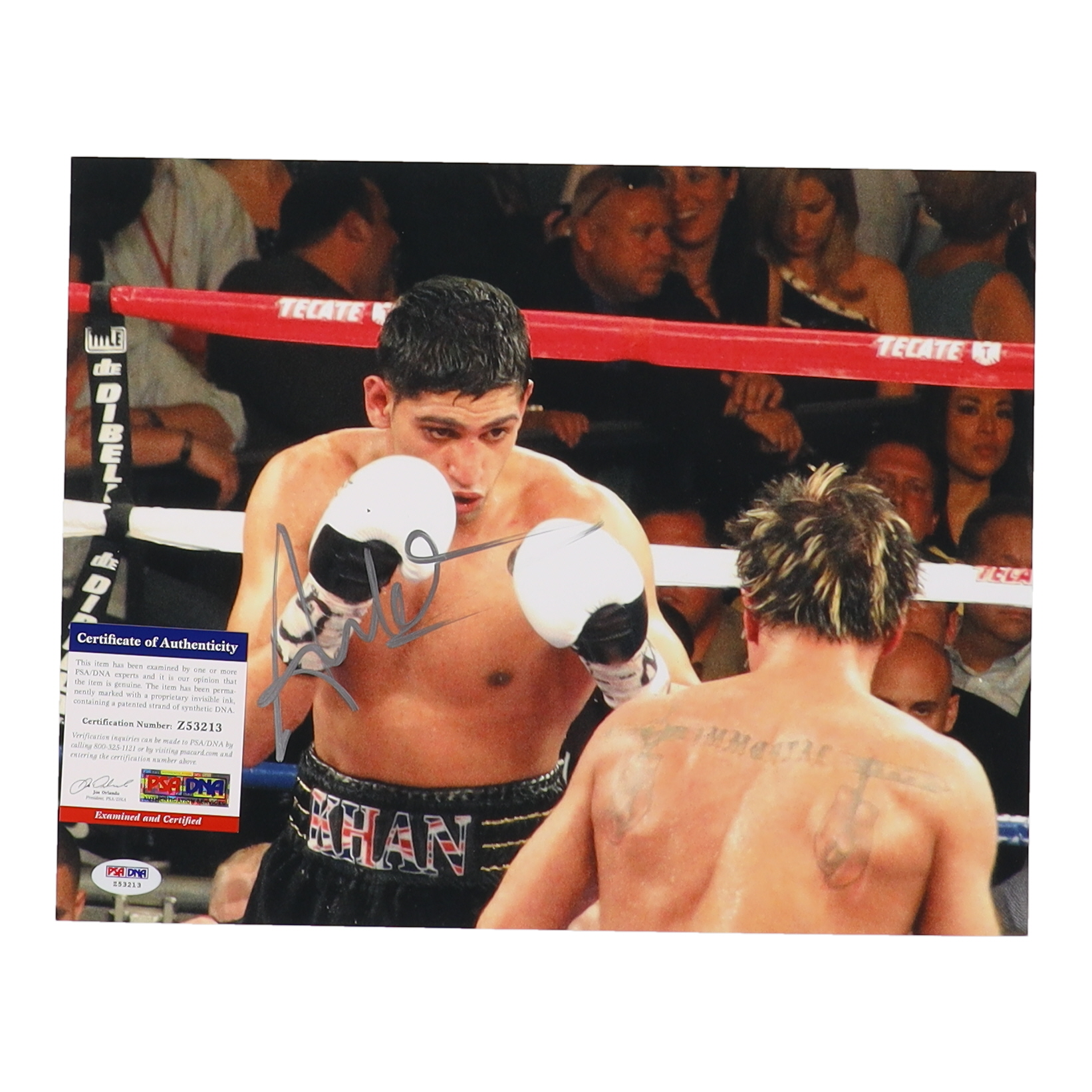 Amir Khan Signed 11x14 Photo (Beckett) at PristineAuction.com Amir Khan Signed 11x14 Photo (Beckett) at PristineAuction.com