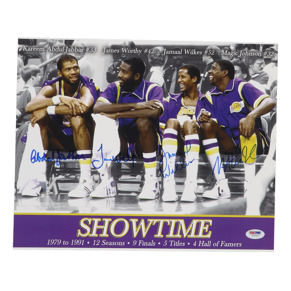 magic johnson james worthy kareem abdul jabbar