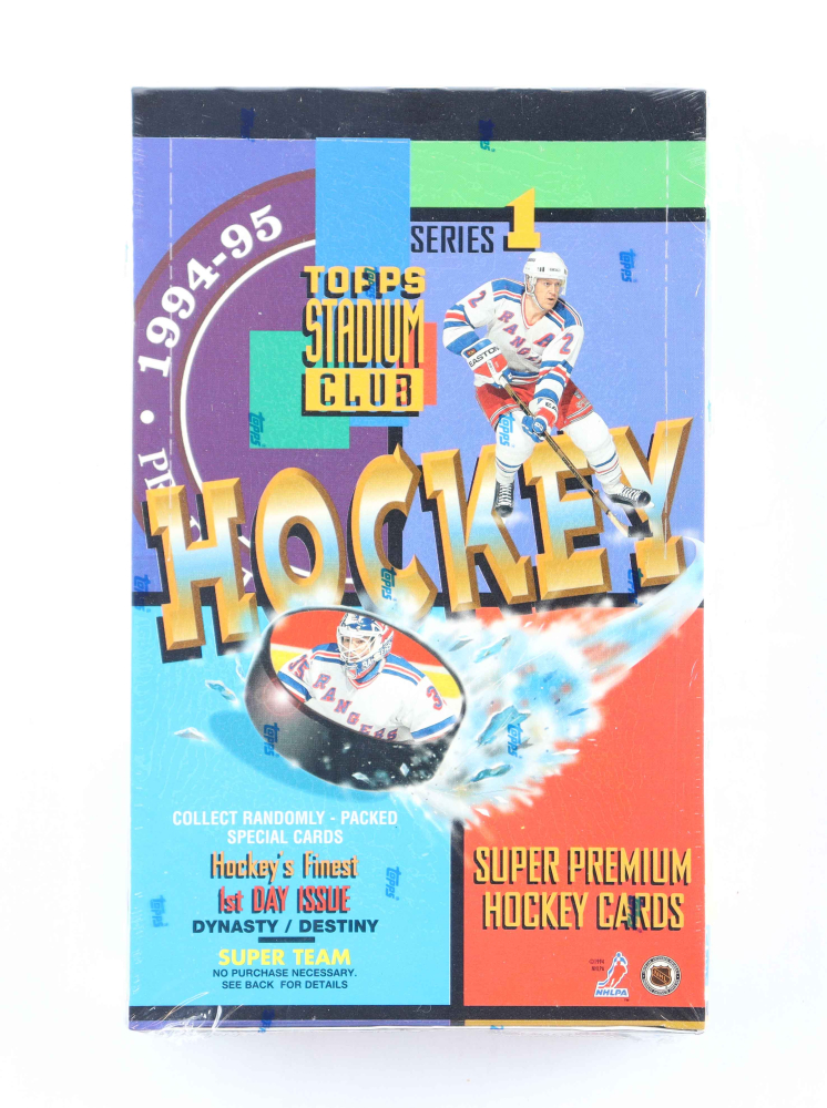 199495 Topps Stadium Club Series 1 Hockey Cards Retail Box (24) Packs
